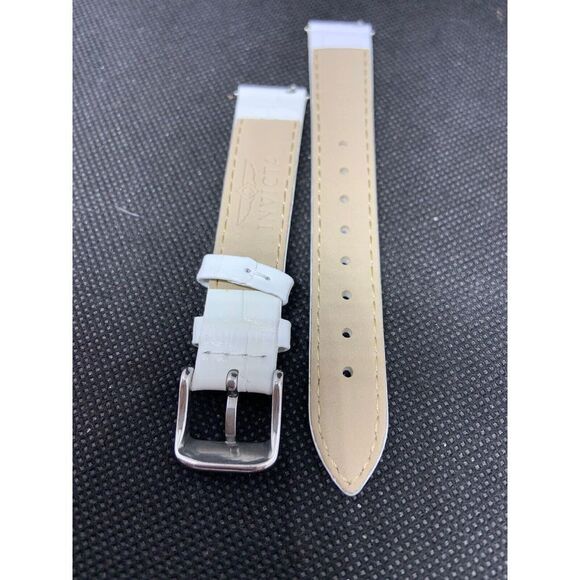 Authentic Invicta Mother Of Pearl Band Genuine Leather 12538 16mm N936 - Picture 4 of 4